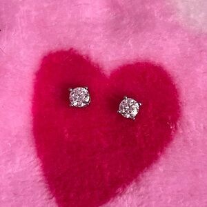 0.5ct Moissanite Stud Earrings